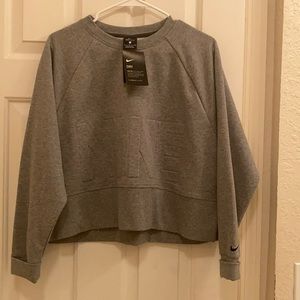 Nike crop sweater women